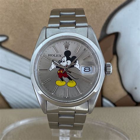 quadrante rolex topolino|Rolex Mickey Mouse .